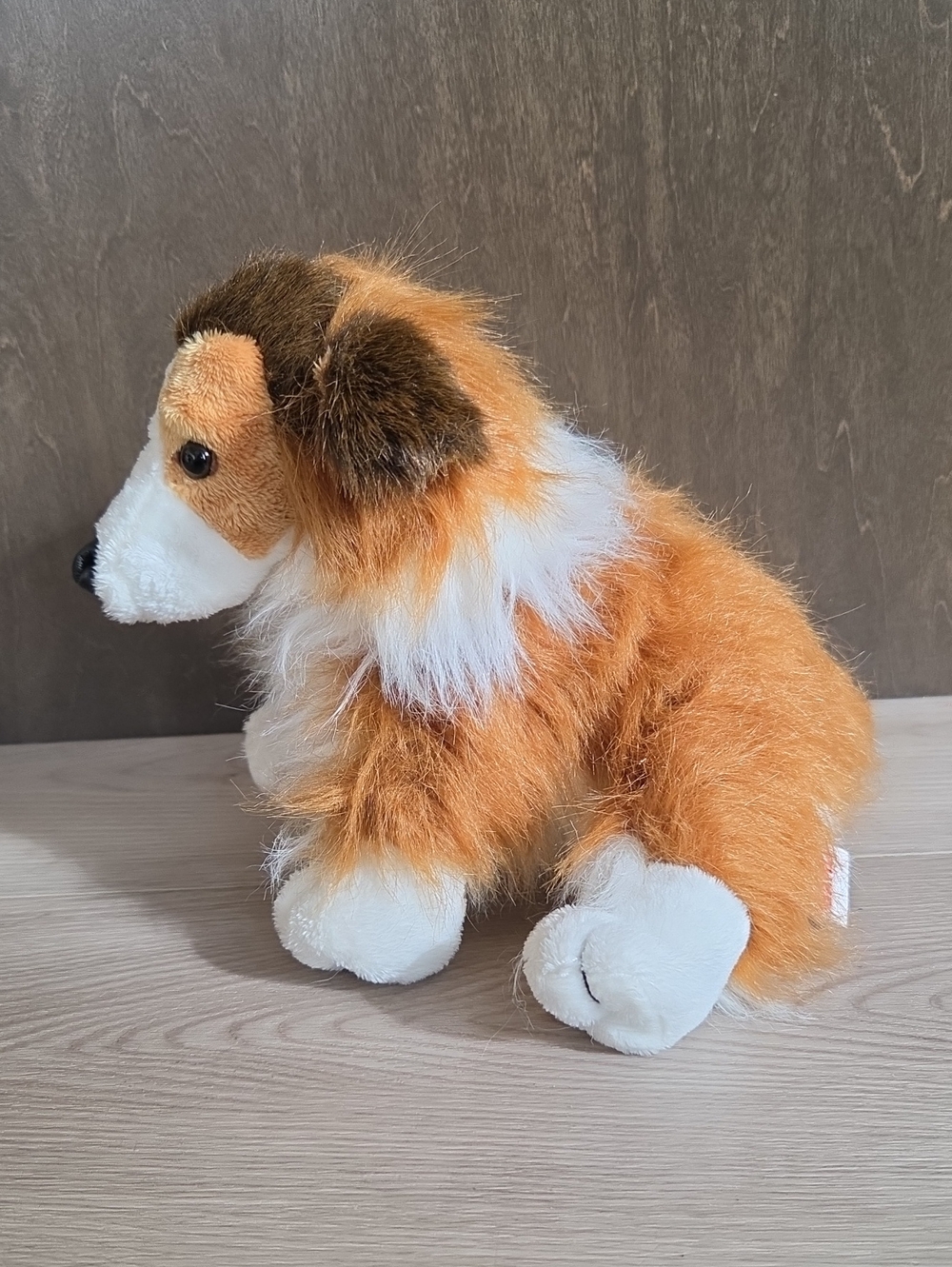 Webkinz Collie Dog Plush, No Code - Picture 2 of 5